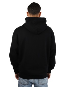 Felpa Louis Vuitton con iniziali LV impresse e cappuccio