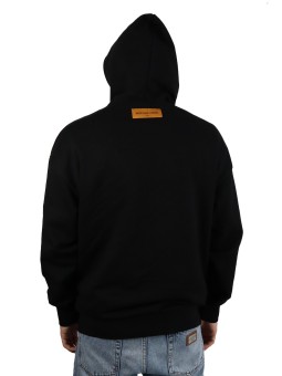 Felpa Louis Vuitton con iniziali LV impresse e cappuccio