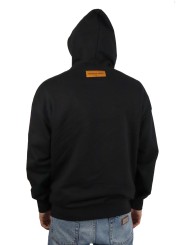 Felpa Louis Vuitton con iniziali LV impresse e cappuccio