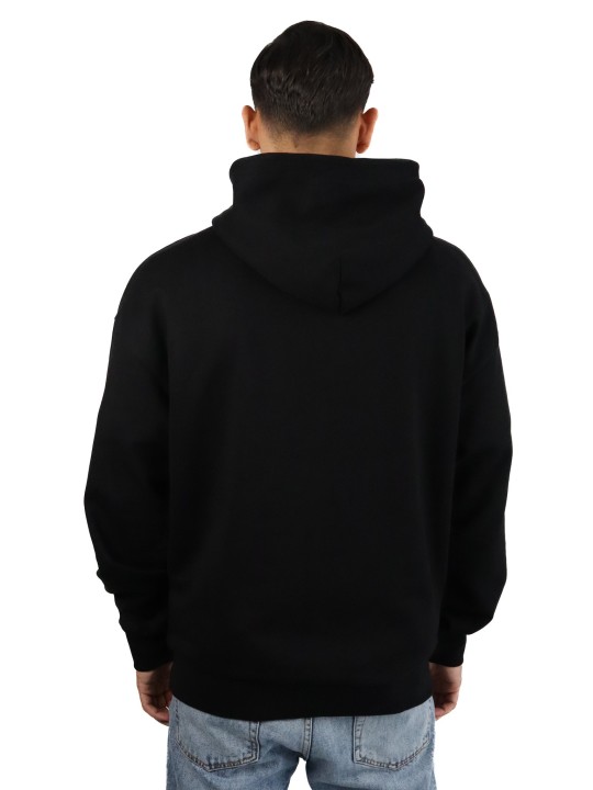 Felpa Louis Vuitton con iniziali LV impresse e cappuccio