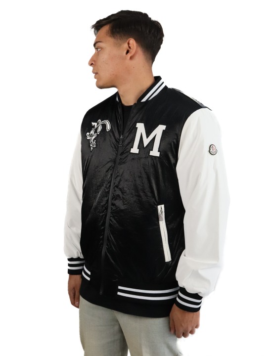 Bomber Jacket Moncler x Disney Metallic Varsity