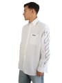 Camicia Off White Diag Outl