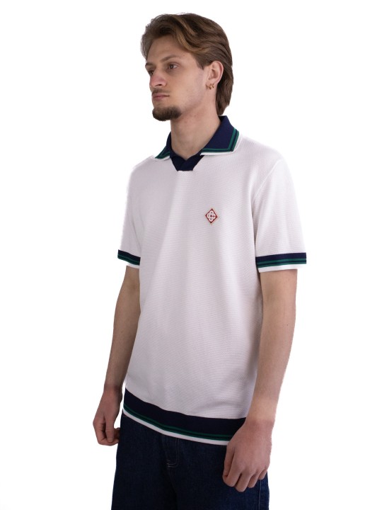 Polo Diamond Casablanca con Logo