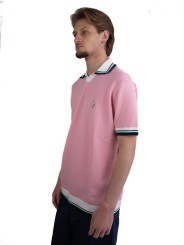 Polo Diamond Casablanca con Logo