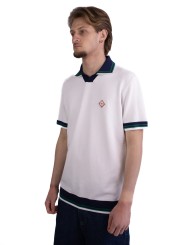 Polo Diamond Casablanca con Logo