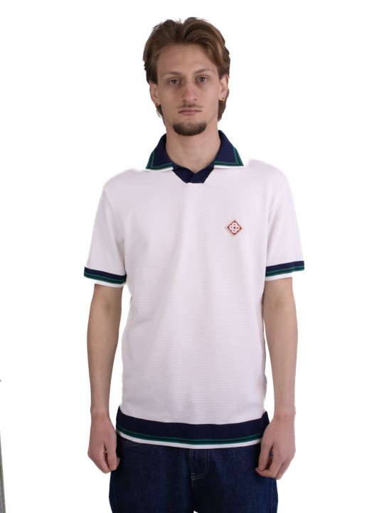 Polo Diamond Casablanca con Logo