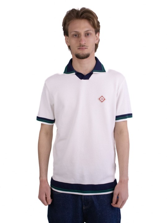 Polo Diamond Casablanca con Logo