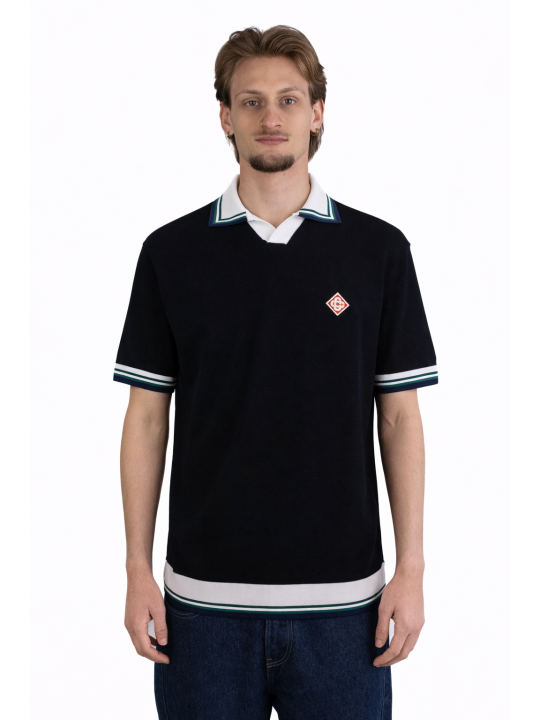 Polo Diamond Casablanca con Logo