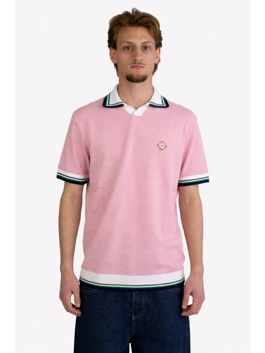 Polo Diamond Casablanca con Logo