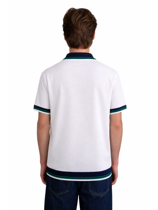 Polo Diamond Casablanca con Logo