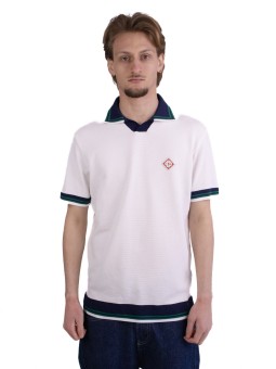 Polo Diamond Casablanca con Logo