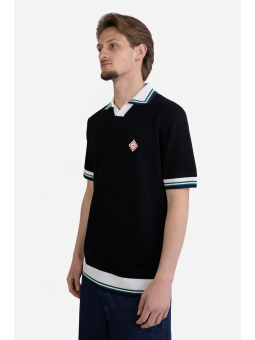 Polo Diamond Casablanca con Logo