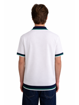 Polo Diamond Casablanca con Logo
