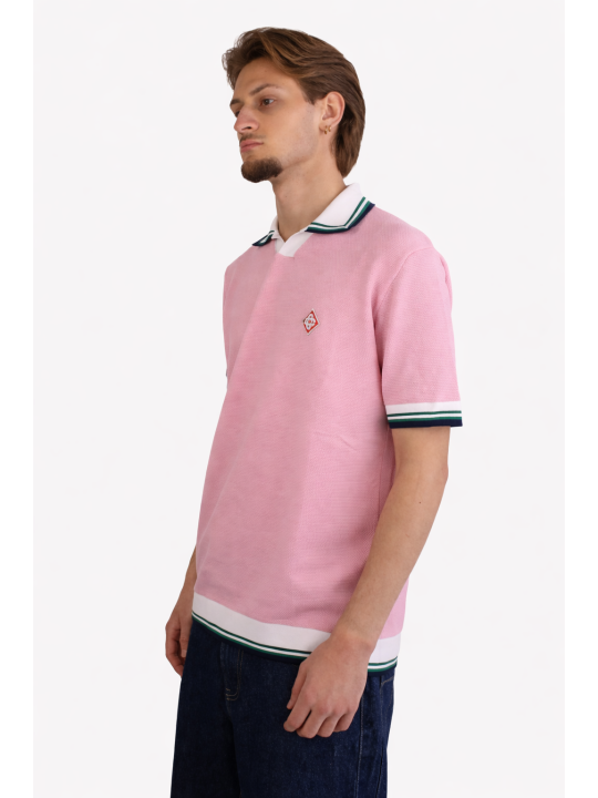 Polo Diamond Casablanca con Logo