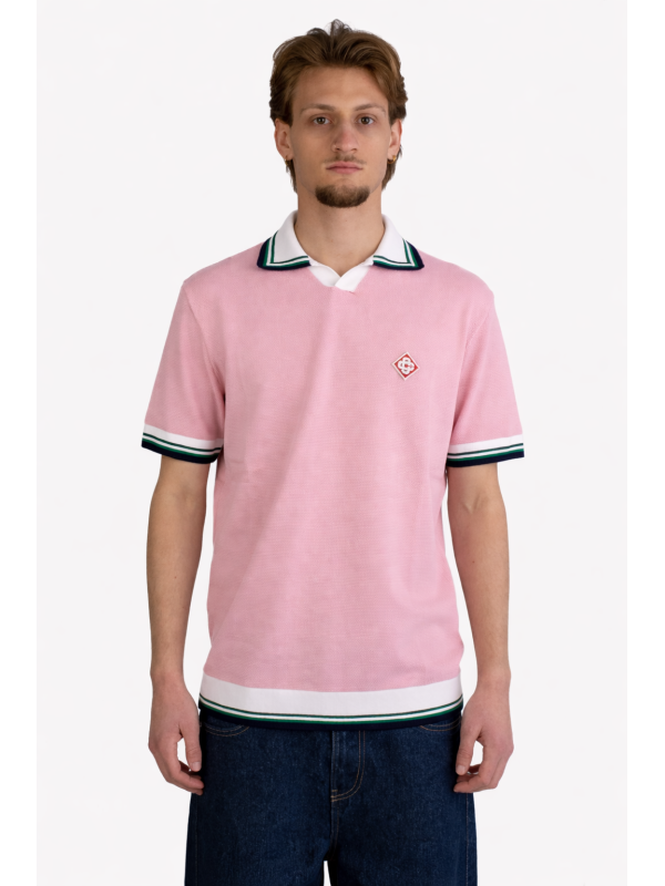 Polo Diamond Casablanca con Logo