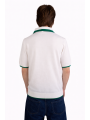 Polo Diamond Casablanca con Logo e Zip