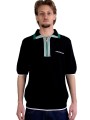 Polo Diamond Casablanca con Logo e Zip