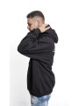 Felpa nera con cappuccio Vetements Hi-Speed Hoodie