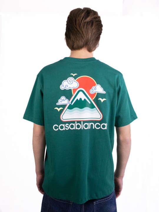T-Shirt Casablanca Mountain Logo Tee
