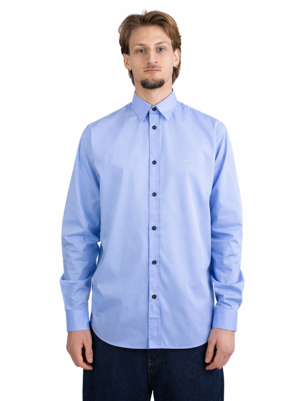 Camicia Prada con logo laterale