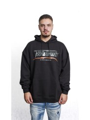 Felpa nera con cappuccio Vetements Hi-Speed Hoodie