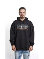 Felpa nera con cappuccio Vetements Hi-Speed Hoodie