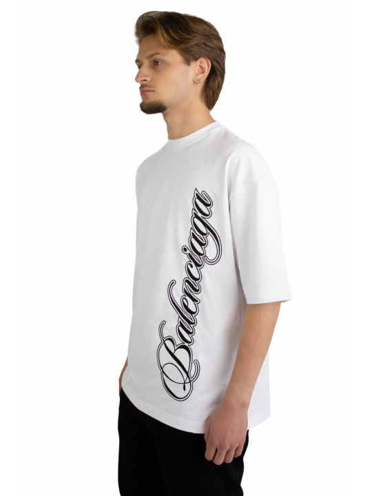 T-Shirt Balenciaga Cursive