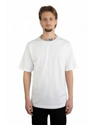 T-Shirt Burberry con finiture check