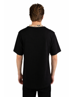 T-Shirt Burberry con finiture check