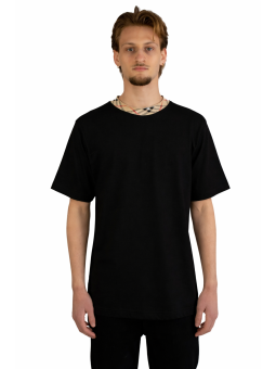 T-Shirt Burberry con finiture check