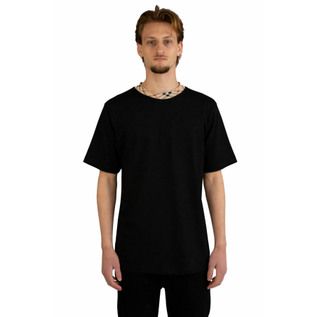 T-Shirt Burberry con finiture check