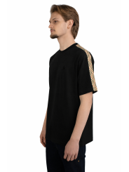 T-Shirt Burberry con finiture check 2