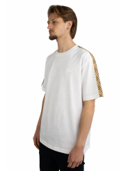T-Shirt Burberry con finiture check 2
