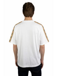 T-Shirt Burberry con finiture check 2