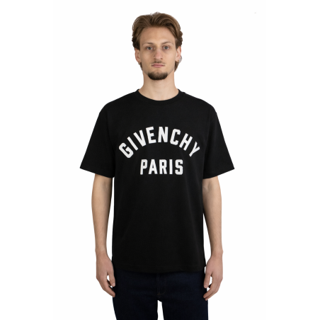 T-Shirt Givenchy con logo ricamato Paris