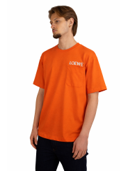 T-Shirt Loewe con taschino e logo
