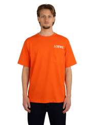 T-Shirt Loewe con taschino e logo