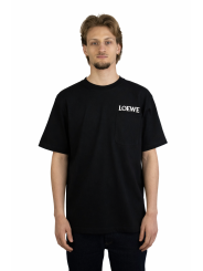 T-Shirt Loewe con taschino e logo