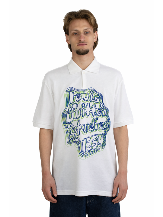 Polo Louis Vuitton Studios 1854 Graphic
