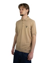 Polo Prada con logo bianco