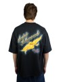 T-Shirt Amiri Crystal Wings Embellished