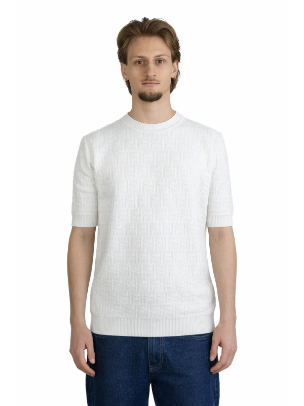 Pullover Fendi a maniche corte