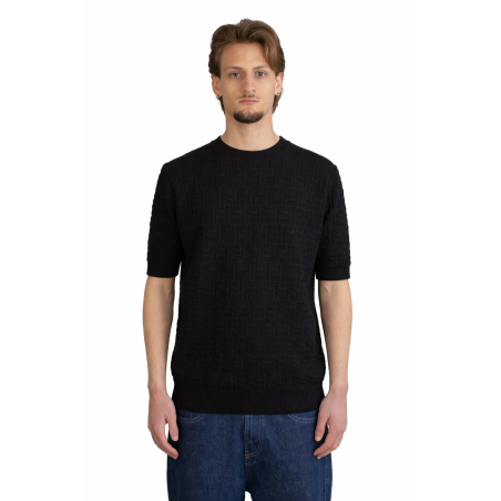 Pullover Fendi a maniche corte