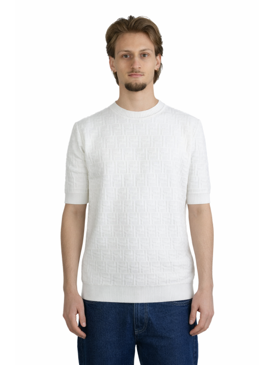 Pullover Fendi a maniche corte