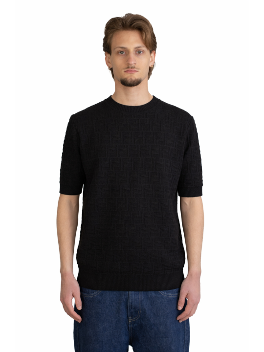 Pullover Fendi a maniche corte