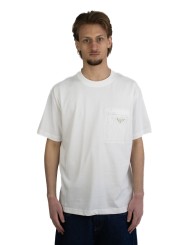 T-Shirt Prada con tasca in re-nylon