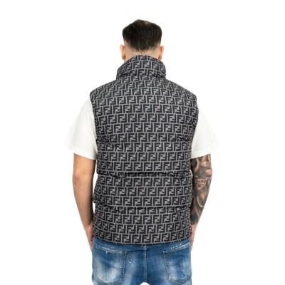 Gilet reversibile Fendi