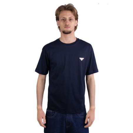 T-Shirt Prada con placca con logo
