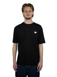 T-Shirt Prada con placca con logo