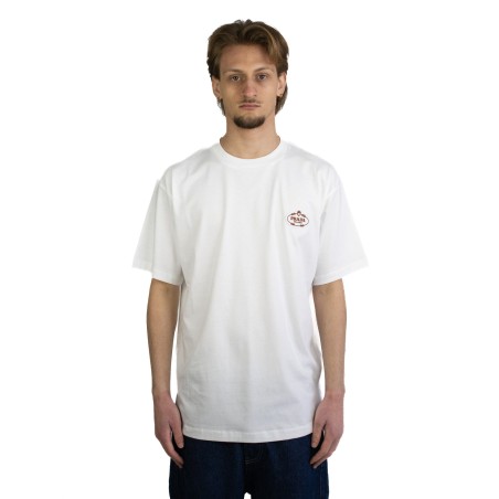 T-Shirt Prada con logo ricamato